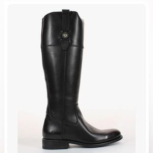 FRYE Women's Jayden Button Tall Riding Black Boot Size 6